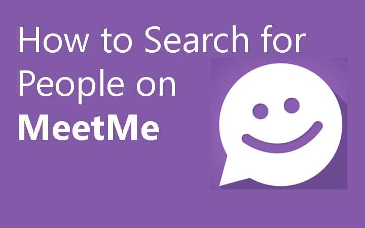 How to Search for People on MeetMe