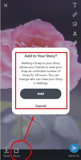 Snapchat My Story