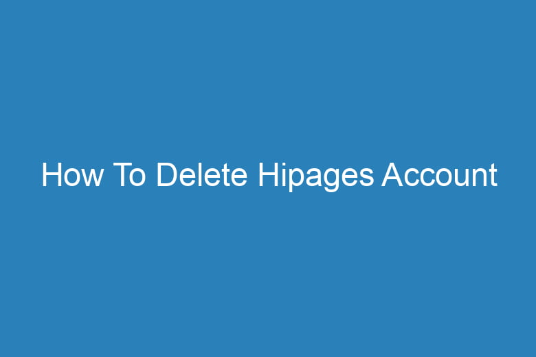 how to delete hipages account 15135