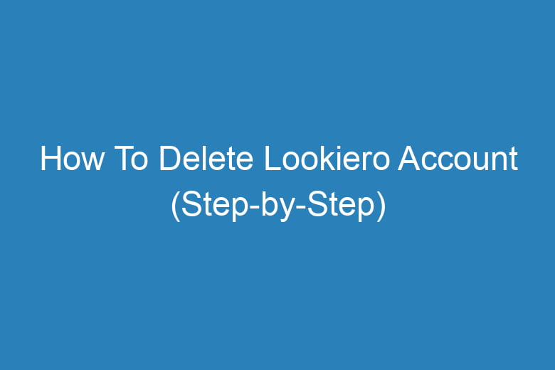 how to delete lookiero account step by step 15751